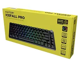 Клавіатура бездротова Icefall Pro, Black Hator teh0020631 - мініатюра 7