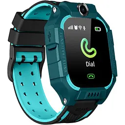 Дитячий смарт-годинник No Brand Q19 Blue (16110-hbr) - мініатюра 2