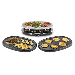 Гриль раклет Klarstein All-U-Can Grill Raclette 4-in-1 (10028450) - мініатюра 3