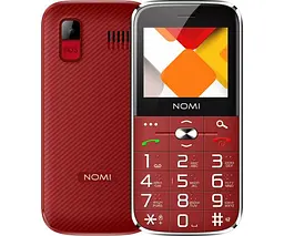 Телефон Nomi i220 з док-станцією червоний (001006070721) - мініатюра 3