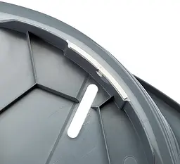 Пластиковий лежак для собак і котів Ferplast Siesta Deluxe 10 сірий 93,5×68×28,5 см 70210947 - мініатюра 7