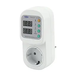 Реле контролю напруги та струму в розетку TOMZN TOSVA-16 EU 16A (51-00126)
