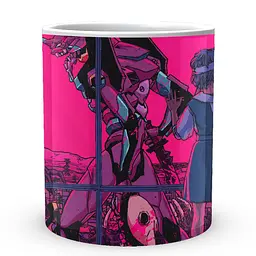 Кухоль GeekLand Evangelion Євангеліон pink day EV 02.14 330 мл білий - мініатюра 3