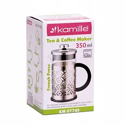 Заварник френч-прес Kamille KM-0774S 350мол - мініатюра 8