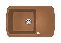 Кухонна мийка Adamant Optimaks 775x495x200 terra-cotta 531223, Коричневий
