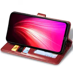 Шкіряний чохол-книжка GETMAN Gallant (PU) для Samsung Galaxy A14 4G/5G Червоний - мініатюра 3