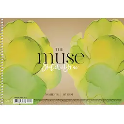 Альбом Muse Sketch&Draw на спіралі A4 50 аркушів в асортименті (PB-SC-050-317) - мініатюра 2