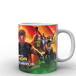 Кухоль GeekLand Тор Thor Poster 2 Ragnarok TH.02.031 330 мл білий - мініатюра 3