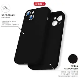 Чохол до мобільного телефона Intaleo SoftShell Apple iPhone 14 Black (1283126557682) - мініатюра 5