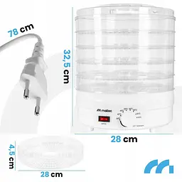 Сушка для овочів та фруктів Maltec DryMaster II - мініатюра 4