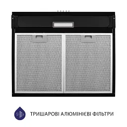 Витяжка плоска Minola HPL 517 BL - мініатюра 7