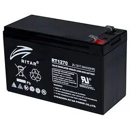 Батарея до ДБЖ Ritar AGM (RT1270B), 12V-7Ah (RT1270B)