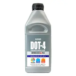 Гальмівна рідина Xado DOT 4 1л(XA 53803)