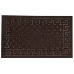 Килимок придверний Eco Fabric Луска без кромки коричневий 45 х 75 см (4575-003) - мініатюра 3