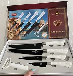 Набір ножів HIGH QUALITY W-4158 Limited Edition Milano 5 PCS KNIFE SET