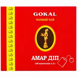 Чай Гокал чорний Амар Діп 100 ф/п 2 г