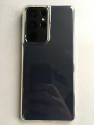 Чохол прозорий протиударний Spigen Liquid Crystal ACS02348 для Samsung Galaxy S21 Ultra (6.8") - мініатюра 8