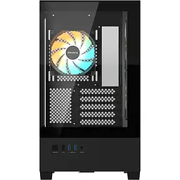 Корпус Gigabyte C201 Panoramic Black (GB-C201P) [146762] - мініатюра 4