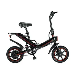 Складаний міський електровелосипед OUXI V5, 400Вт, 14", макс. швидкість 25 км/год, запас ходу 70 км, чорний - мініатюра 4