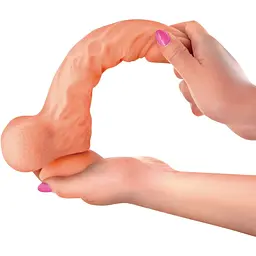 Фалоімітатор із рухомою крайньою плоттю Real Body - Real Brad - мініатюра 4