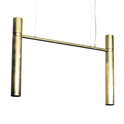 Люстра Tube chandelier, PikArt арт. 5299 Золотий 100 см