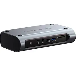 Адаптер Satechi Thunderbolt 4 Multimedia Pro Space Gray (ST-DT4PMM-EU) - мініатюра 3