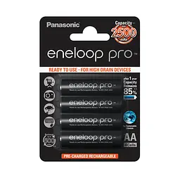 Акумулятори Panasonic Eneloop АА XX 2500mAh BK-3HCDE (4 шт.)