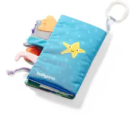 Розвиваюча м'яка книжка BabyOno Go to the OCEAN - мініатюра 2