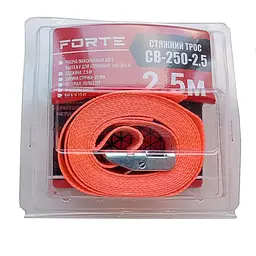 Стяжний трос CB-250-5,25 мм* 2.5 м Forte