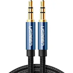 Кабель мультимедійний 3.5mm M to 3.5mm M 2.0m AV112 blue Ugreen (10687)