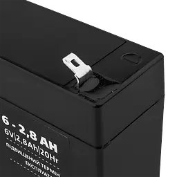 Акумулятор AGM LP 6V - 2.8 Ah Silver - мініатюра 4