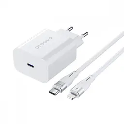 МЗП Proove Rapid 20W (Type-C) + Кабель Type-C to Lightning