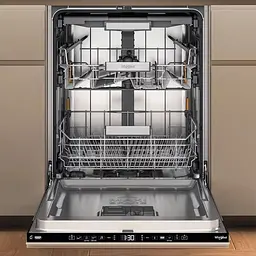 Whirlpool Посудомийна машина вбудовувана, 15компл., A+++, 60см, дисплей, 3й кошик, білий - мініатюра 5
