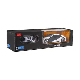 Машинка RASTAR BMW i8 на дистанційному керуванні + пульт 2,4 ГГц 1:24 білий 48400 - мініатюра 6