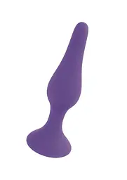 Анальна пробка - Silicone Purple Plug M