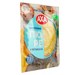 Пюре швидкого приготування AXA Картопляне з вершками 35 г (922869) - мініатюра 2