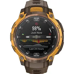 Смарт-годинник Garmin Instinct Crossover AMOLED Bronze/Sunburst (010-03398-01) [172568] - мініатюра 9