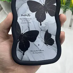 Чохол TPU Cloudy Pictures для Apple iPhone 16 Pro Max (6.9) Butterflies - мініатюра 3
