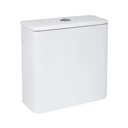 Унітаз-компакт Qtap Presto Quadro безободковий з сидінням Soft-close QT24221215AW, Білий - мініатюра 10