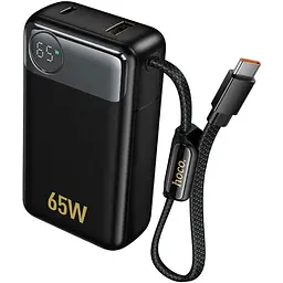 Зовнішній акумулятор HOCO Q53 Skillful PD65W power bank(12000mAh) Black (6942007672597)