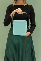 Відро сміттєве Brabantia Sort&Go, м'ятний, 3 л (209826) - мініатюра 6