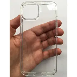 Оригінальний прозорий силіконовий чохол Spigen Liquid Crystal Flex Crystal Clear для iPhone 15 (ACS06481) - мініатюра 8