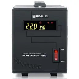 Стабілізатор Real-El STAB ENERGY-1000 (EL122400012) - мініатюра 2