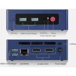 Неттоп Beelink Mini S13 16GB/500GB (9B.EU4190830K10) [125414] - мініатюра 3