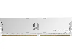 Пам'ять для настільних комп'ютерів GOODRAM 16 GB (2x8GB) DDR4 3600 MHz IRDM PRO White (IRP-W3600D4V64L18S/16GDC) - мініатюра 2