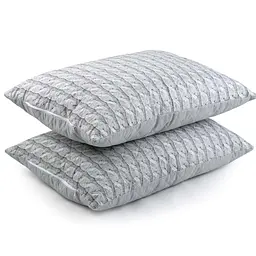 Подушка Руно 50х70 силіконова на блискавці "Grey Braid" (310.52СМ_Grey Braid) - мініатюра 4