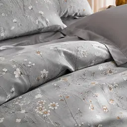 Постільна білизна сімейна Love You 300TC Silver ly63052 160х220х2 см - мініатюра 4