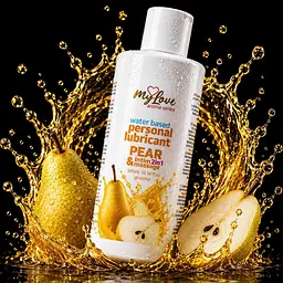 Лубрикант MyLove Aroma Series IntimMassage 2in1 Pear, 300 мл - мініатюра 2
