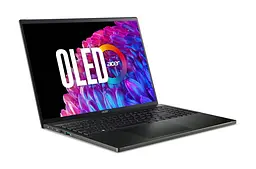 Ноутбук Acer Swift Edge SFE16-44 16' 3.2K OLED, AMD R7-8840U, 32GB, F1TB, UMA, Win11, чорний (NX.KTDEU.003) - мініатюра 5