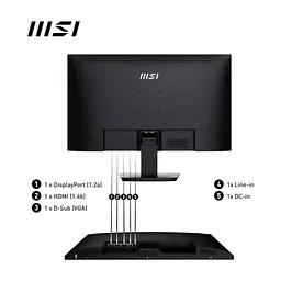 Монитор MSI PRO MP275Q - миниатюра 9